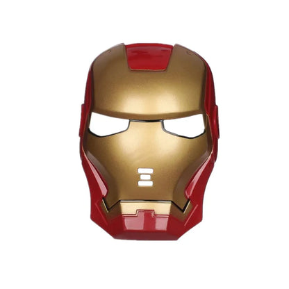 Kids Yellow Iron Man Costume Superhero Muscle Suit with Mask Role Play Costume for Halloween Christmas Party Performance
