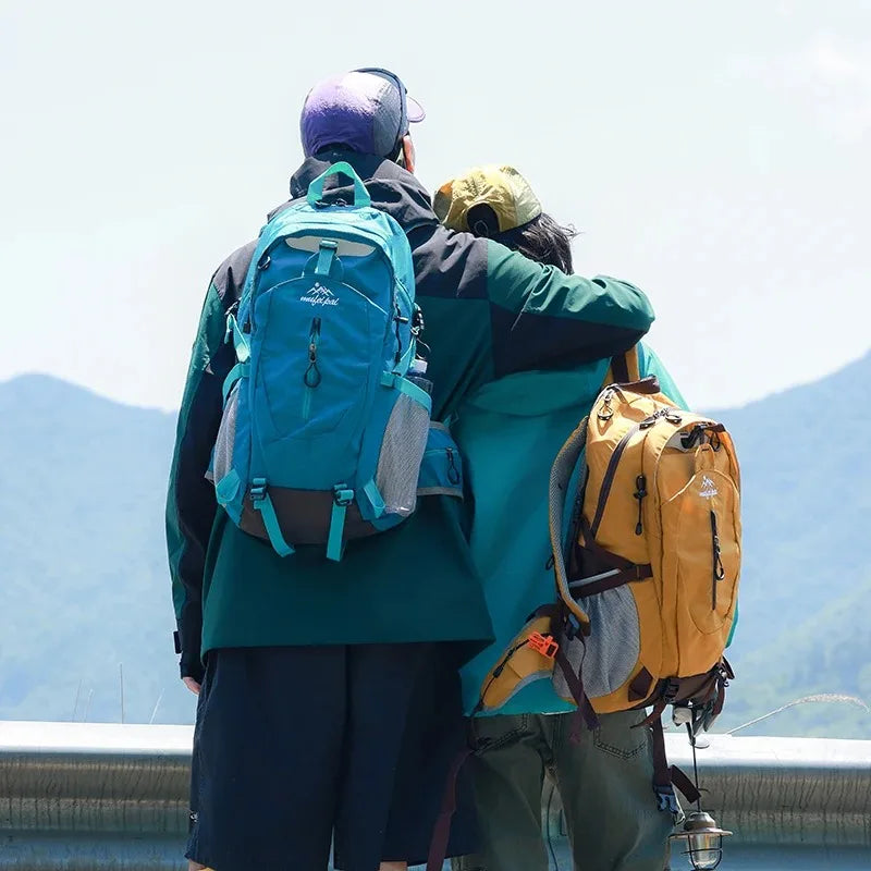 Outdoor Hiking Rucksack Backpack Mountaineering Bag for Men Women Sports Trekking Backpack Light Travel Camping