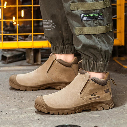 Puncture-Proof Safety Shoes Insulation Men Work Boots  Composite Toe Welder Protective Shoes Indestructible Work Shoes Sneakers