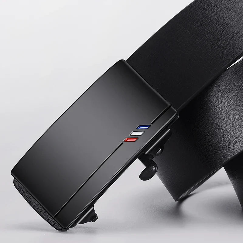 Fashionable Men's Alloy Automatic Buckle Belt With Men's Business Suit Pants Belt High-quality Casual Men's Belt