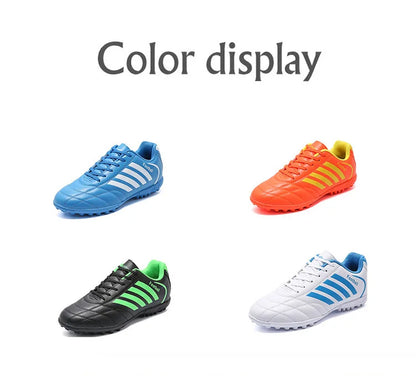 Size 32-44 Kid Low Cut Soccer Shoes Adult Outdoor Running Sneakers Ultralight Sports Ultralight Sports Football Boots