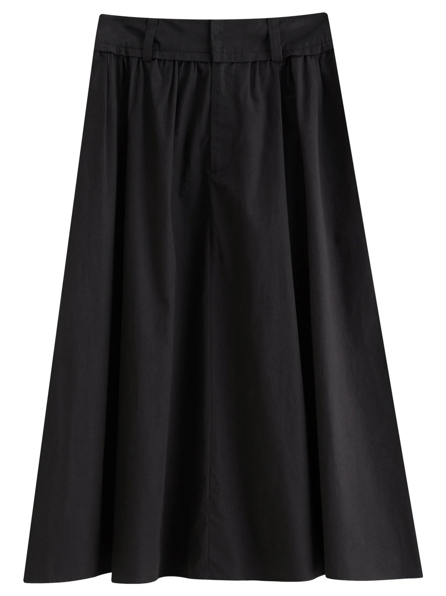 Women's Wide Waist High Waist A-line Skirt 2025 Autumn New Arrival Casual Workwear Style Skirt for Women 25DS83134