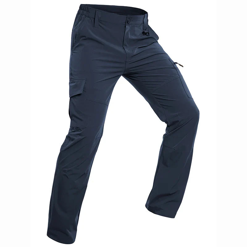 Men’s Quick Dry Hiking Pants Lightweight Water Resistant Tactical Work Outdoor Fishing Cargo Trousers