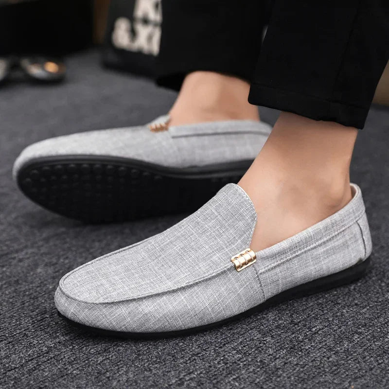 Fashion Men Casual Shoes Luxury Brand Men Loafers Breathable Comfort Slip-on Mens Driving Shoes lightweight Lazy Shoes Moccasins