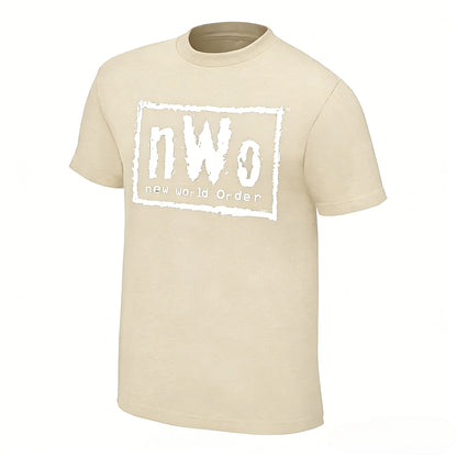 New nWo The Third Man 100%cotton men's shirt oversized Retro Print graphics shirts summer Women's Y2k O-neck Streetwear Tshirt