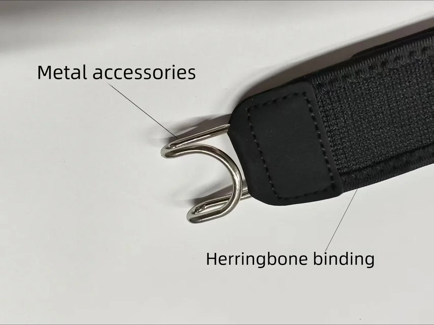 Buckleless Elastic Belt Hook Adjustable Metal Hook Men Women Unisex Buckle-Free Invisible Waist Belt Closure Outdoor Work EDC
