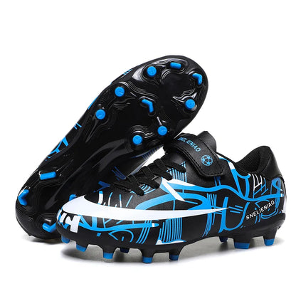 Hot TF/AG Kids Football Shoes Original Child Soccer Shoes Indoor Training Football Field Boots Children‘s Soccer Cleats Sneaker