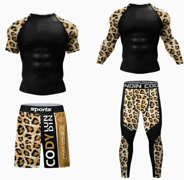 Ensembles de survêtement d'entraînement Rashguard pour enfants, combinaison de sport pour figurines, uniforme de grappin