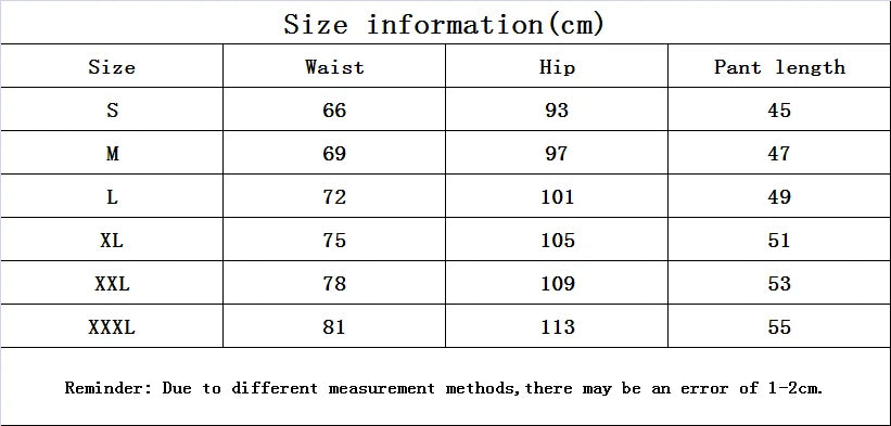Man Pants Casual Shorts Summer In Men Clothing Thin Sport Running Shorts
