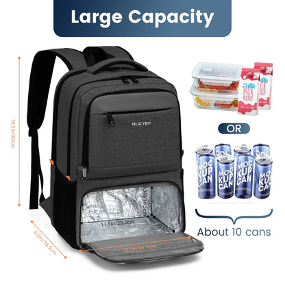 Lunch Backpack Insulated Cooler Picnic Bag Multifunctional Travel Bag Large Capacity Outdoor Picnic Camping Waterproof Backpack