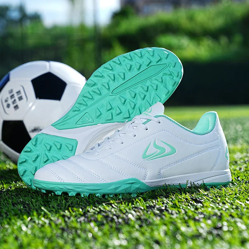 New Men Football Boots Futsal Soccer Shoes TF FG Grass Cleats Comfortable Outdoor Training Shoes Match Breathable Sport Indoor