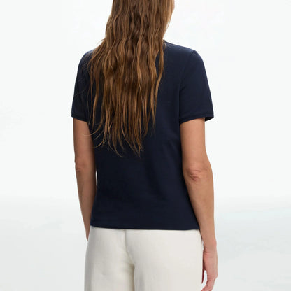 Summer 100% Cotton Women's T-shirt Bottoming Basic Fashionable Solid Lady Short Sleeve Loose White Tops Shirts Tops