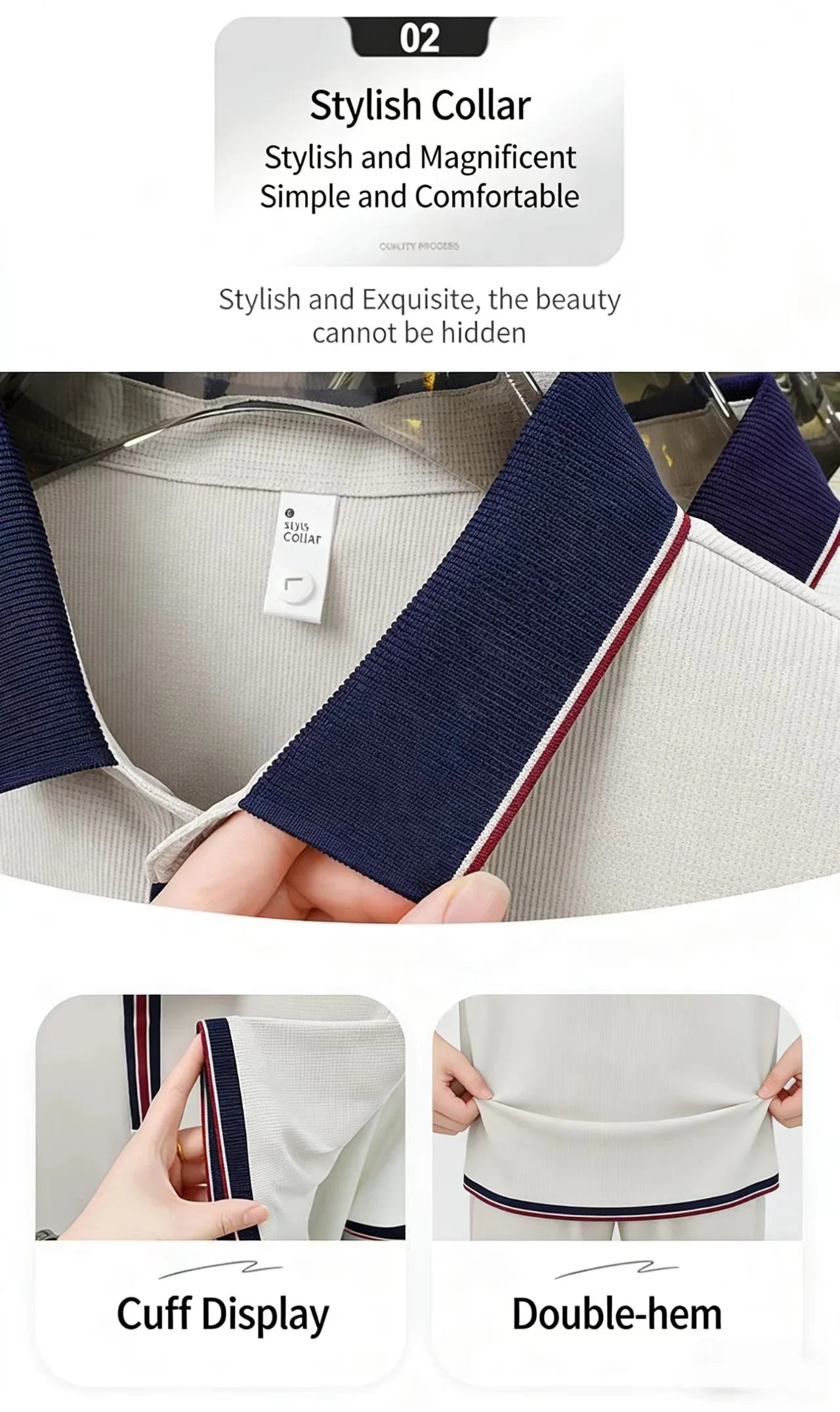 Luxury fashion brand summer designer new exquisite embroidered polo shirt personalized men's comfortable breathable short sleeve