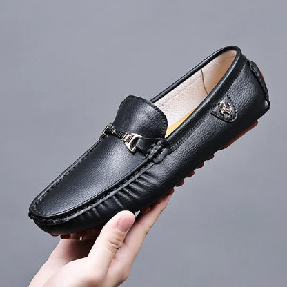 Men Loafers Shoes Formal Dress Shoes Business Casual Shoes for Men Wedding Party Office Shoes Soft PU Leather Loafers Men