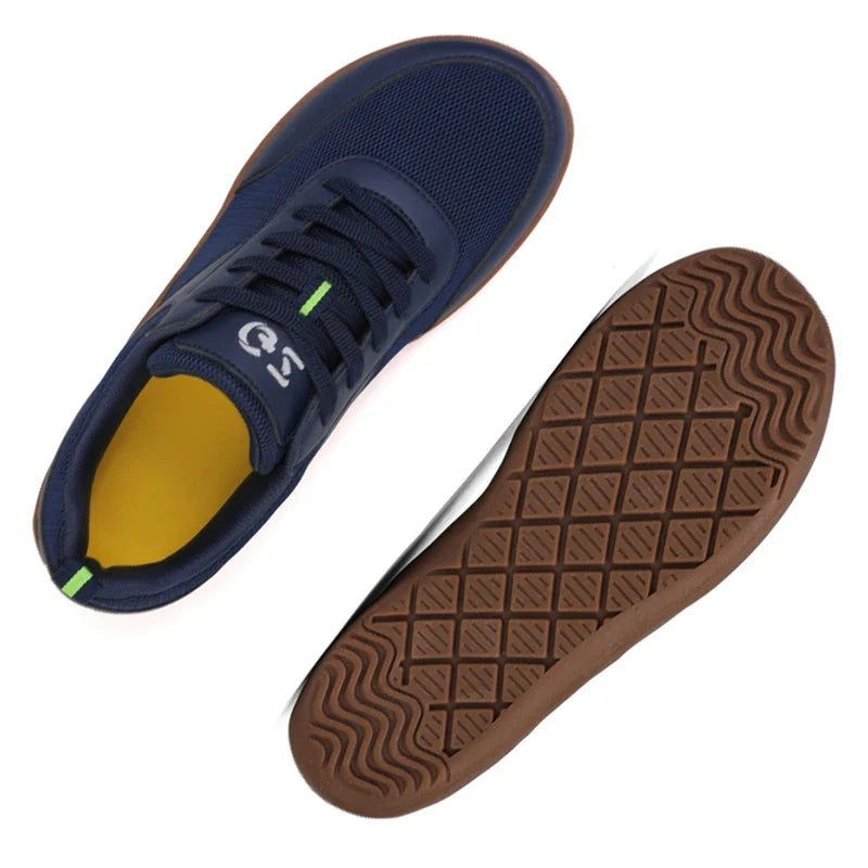 Men's Wide Minimalist Barefoot Sneakers | Unisex Zero Drop Sole | Optimal Relaxation
