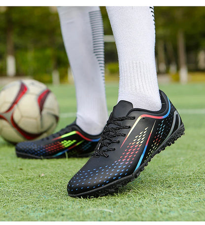 New Men Football Boots Non-Slip High-quality Woman Soccer Shoes Grass Cleats Futsal Sneakers Match Indoor Outdoor Football Shoes