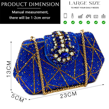 Pointed-Toe Rhinestone Pumps African Ladies Italian Shoe and Bag Set Designer