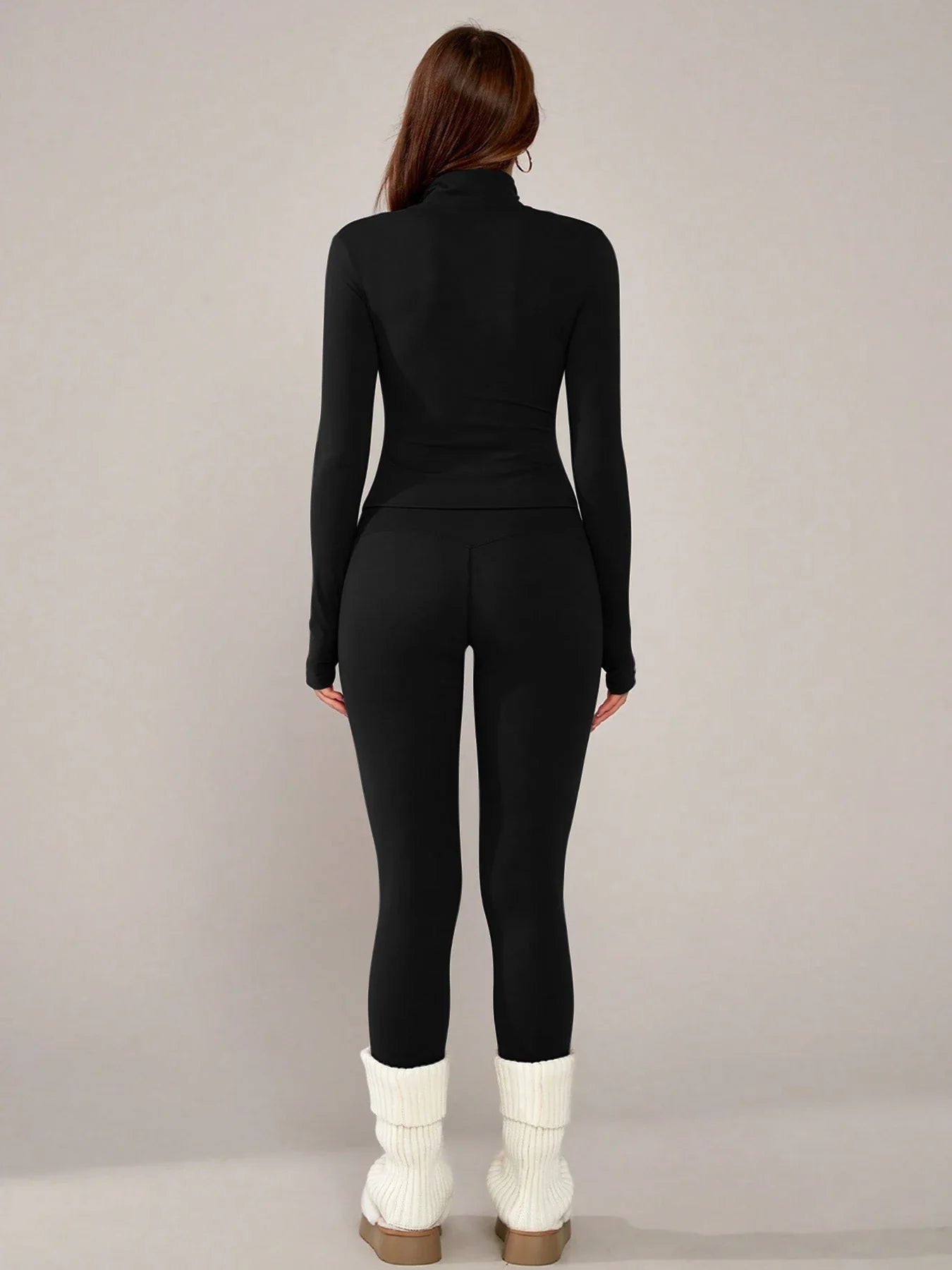 Yoga Set 2PCS Sports Outfits Women Clothes Fitness Tracksuit Gym Legging Workout Long Sleeved Female Bra Yoga Suit Sportswear