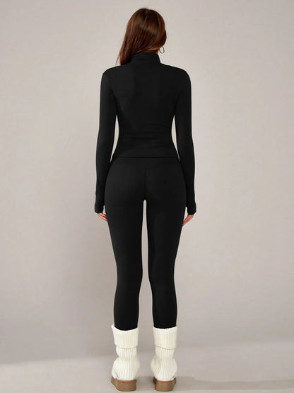 Yoga Set 2PCS Sports Outfits Women Clothes Fitness Tracksuit Gym Legging Workout Long Sleeved Female Bra Yoga Suit Sportswear