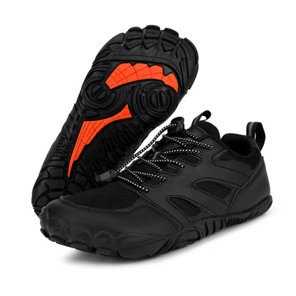 Men's Minimalist Trail Running Barefoot Shoes Wide Toe Box Zero Drop Aqua Sock Shoes for Kayaking Boating Hiking Surfing Walking