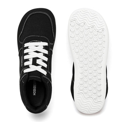 Unisex Barefoot Shoes for Men Women Wide Minimalist Walking Sneakers Lace-Up Outdoor Lightweight Running Shoes
