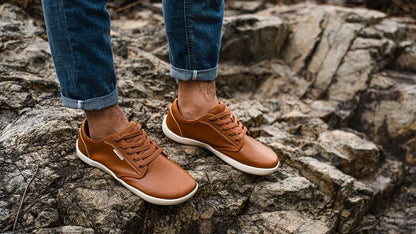 Unisex Wide Barefoot Shoes Women Men Zero Drop Minimalist Sneakers Artificial Leather Trail Walking Shoes