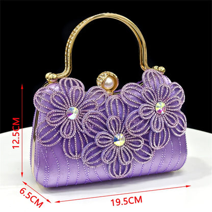 Novos Scarpins e Bolsa Italianos Para Festa 2026 Estilo INS Bico Fino Salto Alto Elegante Strass Verde Cunhado Feminino