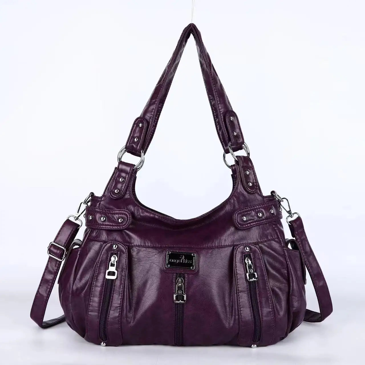 Winter Fashion Shoulder Bag for Women Soft PU Crossbody Handbg Large Capacity Messenger Bag Hobos Big Purse