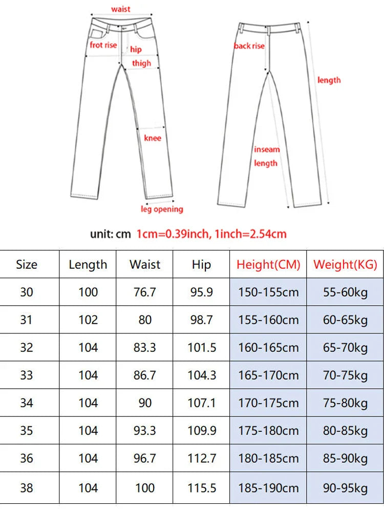 Cotton Pants Men's Straight Leisure Business Trousers Solid Autumn Winter Chinos Belted Pants Dad Elderly Formal Trousers