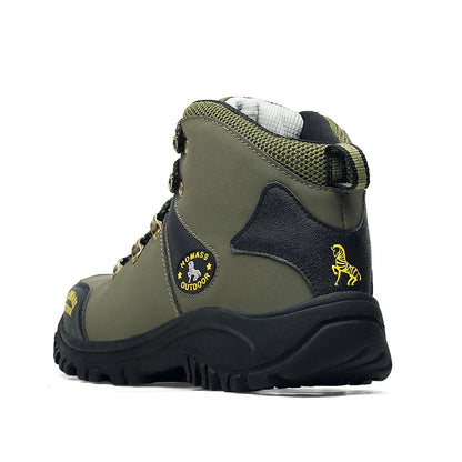 New Outdoor Shoes Men High Top Trekking Botas Leather Men Outside Boots For Men and Women Mountain Comfortable Hiking Boots
