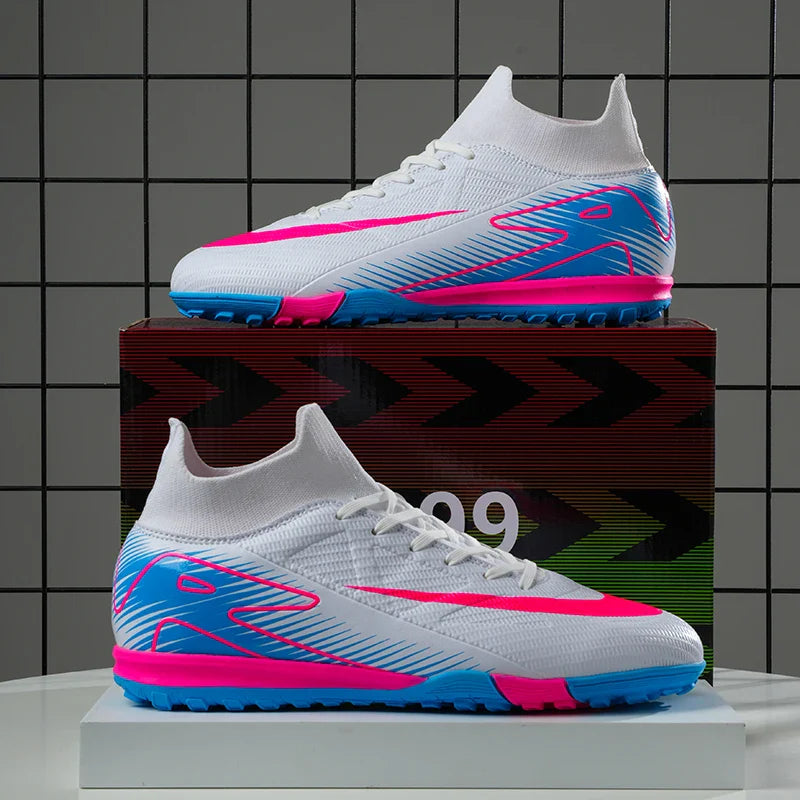 Men New TF Football Boots Original Tenis Casual Male Soccer Shoes Top Quality Ultralight Training Football Shoes Sneakers Sports