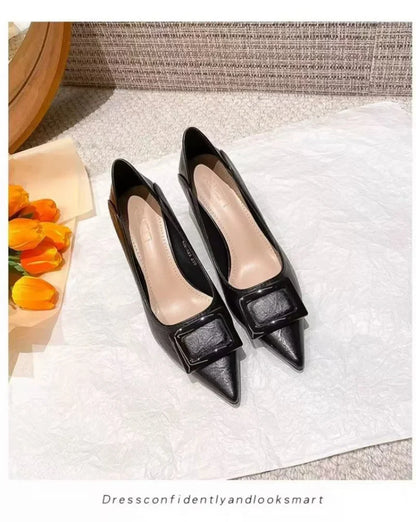 New style comfortable and versatile fairy-style suit light professional fashion with small skirt ladies high heels