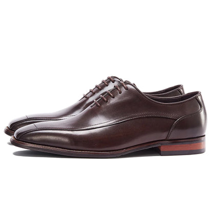 Trendy Oxfords Dress Shoes 2025 Office Formal Footwear for Party And Wedding Full Grain Leather Office Shoes for Men