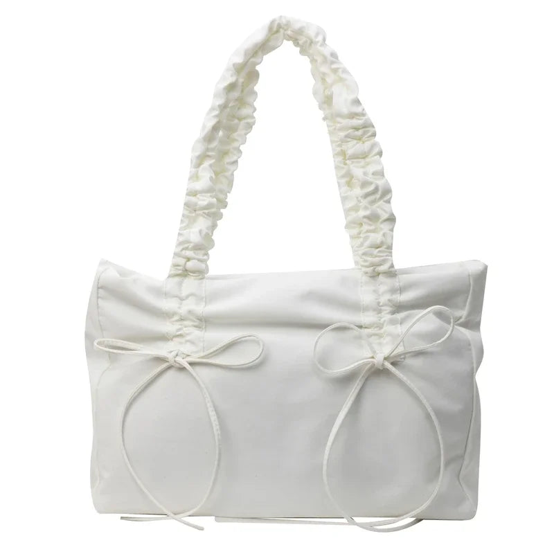 Solid Color Nylon Casual Shoulder Bags Large Capacity High Quality Versatile Crossbody Bags for Women 2025 Fashion Hot Sale
