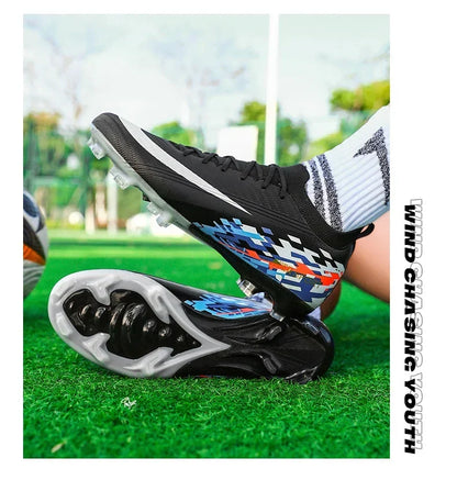 New Men Soccer Shoes Sport Grass Cleats Unisex Non-Slip Match Adult Ultralight Outdoor Football Boots Comfortable High-quality