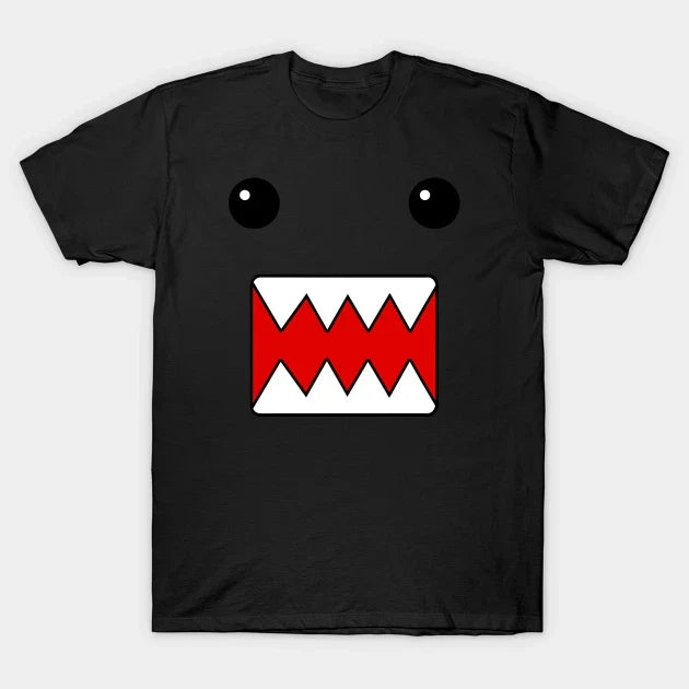 Animation Derivatives Pattern Printing T-shirt Men's 2025 Summer New Fashion Cotton Oversized Casual Streetwear
