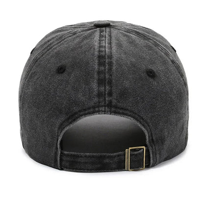 Baseball Cap M Letter Embroidery Dad Hat Women Men Outdoor Washed Cotton Cap