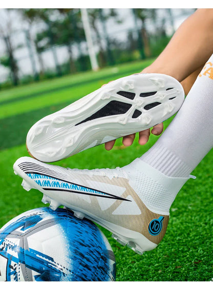 Professional Football Boots Men Soccer Shoes Society Football Cleats Ultralight Training Soccer Sneakers Men Outdoor Sports Shoe