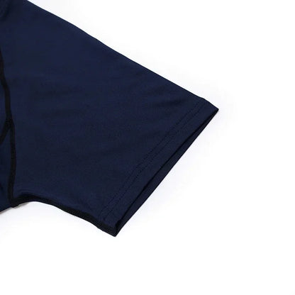 Clothing Fitness Summer Compression Sweatshirt Short Sleeve Men's Running Quick-Dry Top Gym Workout Bodybuilding T-Shirt S-3XL