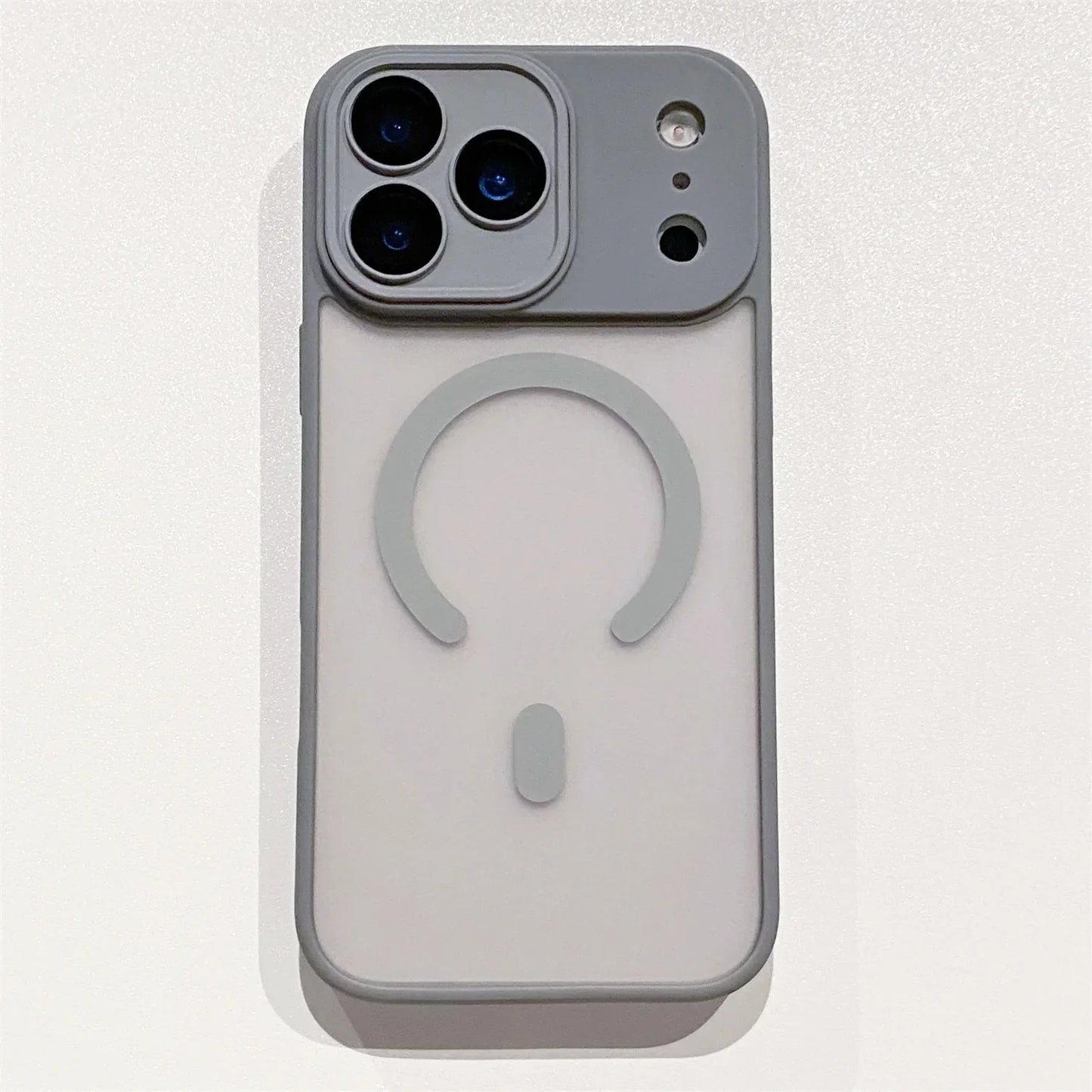 Luxury Matte Magsafe Magnetic With Lens film Phone Case For iPhone 17 17Air 17 Pro 17ProMax Hard PC Bumper Cover