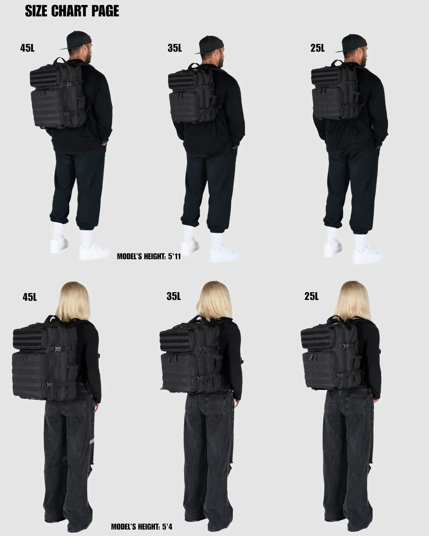 35L Tactical Backpack for Women Men Molle Outdoor Travel Camping Hiking Bag Sports Weekend Athlete Gym Rucksack Dual Cup Holders