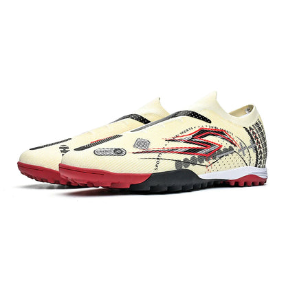 Athletic TF Turf Soccer cleats PU Fabric Skin-friendly Upper Rubber Non-slip Sole Reliable Quality Training Footwear