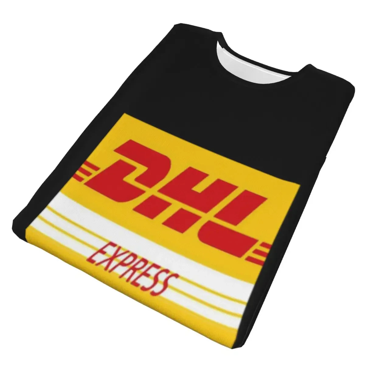 Global Express DHL T-Shirt for Men Cotton T Shirts Men's Tees Short Round Neck Summer Clothes Tops