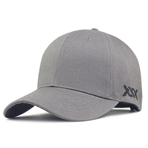 Oversize Baseball Caps Lady Hard Cotton Sun Cap Dad Casual Curved Peak Sport Hat Big Bone Men Large Snapback Cap 56-58cm 60-68cm
