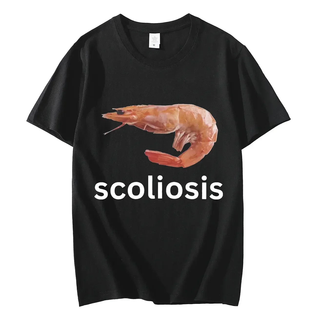 Funny Shrimp Meme T-shirt Unisex Fashion Casual T-shirts Summer Short Sleeve T Shirts Streetwear Women T Shirts