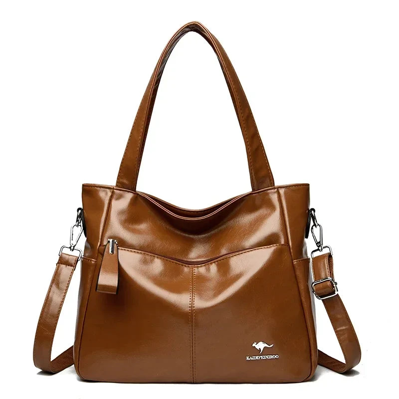 Genuine Brand Soft Leather Ladies Handbags Luxury Designer Shoulder Bags  New Classic High Quality Crossbody Bags for Women