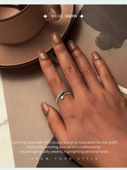 Vintage 925 Sterling Silver Dragon Opening Ring For Women Lucky Gothic Animal Stackable Rings Party Punk Hiphop Gift