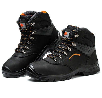 Men's Anti-Static Wear-Resistant Labor Protection Shoes Safety Smashing Protection Work Shoes for Factory Use