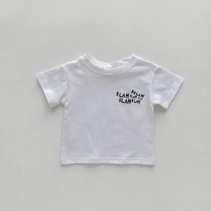 0-3 Years Toddler Baby Boy Clothes Sets Summer Short Sleeve Baby Tops Tee Overall Pants Casual Baby Girl Outfits Clothing