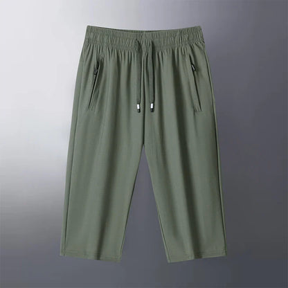 Big Size Women 3/4 Pants Shorts 5XL 6XL 7XL Spring Summer Sweatpants Breathable Plus Size Women Clothing 150kg 여름 여성 반바지